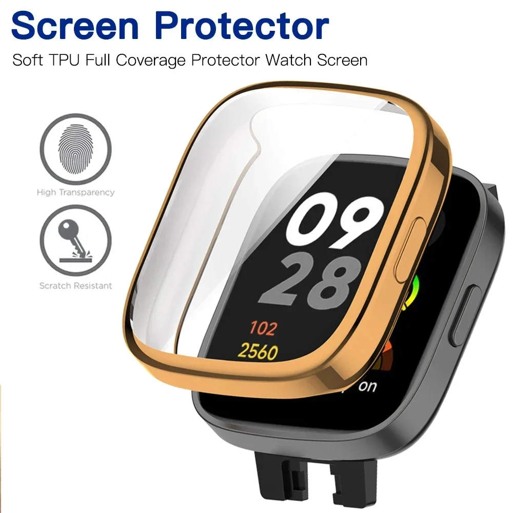 Sleek TPU Protective Case with Full Screen Cover