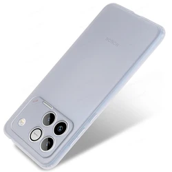 Premium TPU Soft Silicone Phone Case - Sleek Protective Back Cover for Honor Win (Transparent White)