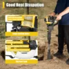 2 Stroke 52cc Portable Garden Tree Digger 6500r/min for Tree Ball Lifting,Dig Holes and Root Cutting in Gardens Farms 4