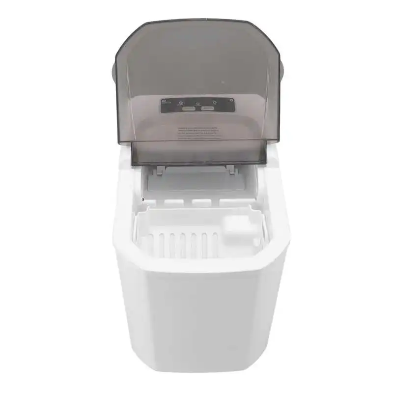 Portable Countertop Ice Maker 160W Full Automatic Edible 9 Ice Cubes in 8 Mins Durable ABS Ice Cube Maker for Home Bar Office 4
