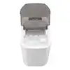 Portable Countertop Ice Maker 160W Full Automatic Edible 9 Ice Cubes in 8 Mins Durable ABS Ice Cube Maker for Home Bar Office 4
