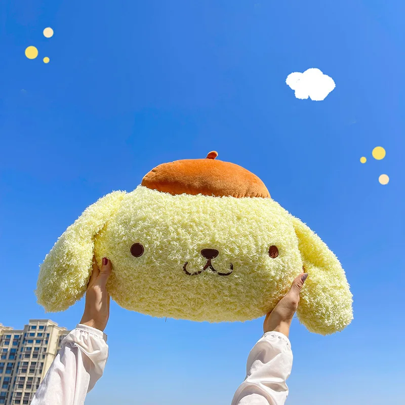 Pom Pom Purin Plush Doll Toys Kawaii Sweet Series Plushie Pillow Cartoon Soft Stuffed Anime Cute Sanrio Plush Pillow for Girls
