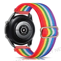 Shiny Pride Elastic Watch Band - Elegant Multi-Device Strap, 20mm/22mm for 22mm watch band (Colorful 11)