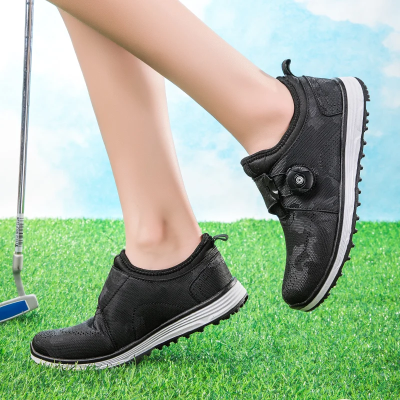 New Fashion Unisex Golf Shoes Non-slip Golf Training Shoes 36-47 Comfortable Breathable Golf Shoes for Men Spikeless Golf Shoes