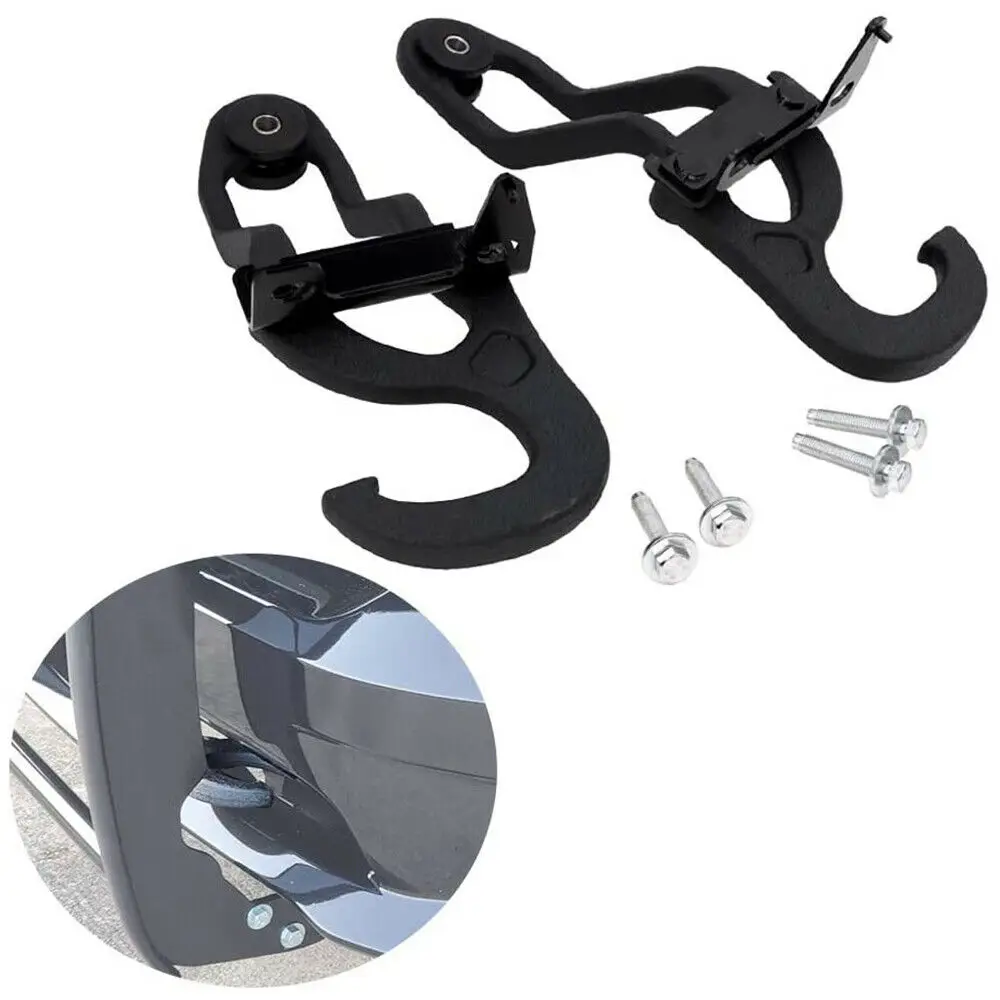 Front Tow Hooks Kit with Bezel Bracket 68196982AA Heavy Duty Steel for  Dodge 1500 2009‑2019 - AliExpress