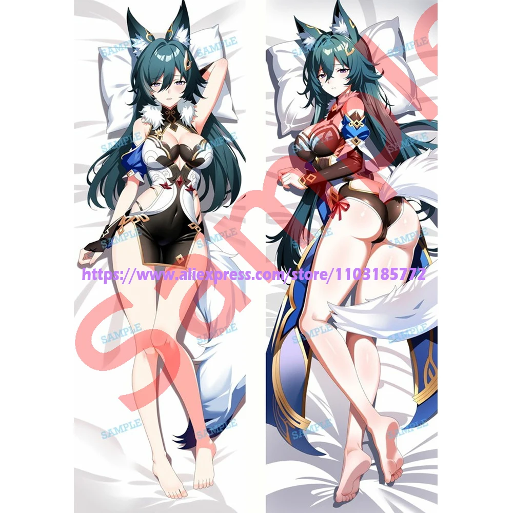 

Honkai star Rail YUKONG Dakimakura Hugging Body Pillow Case Anime Otaku Pillow Cushion Cover Xmas Gifts