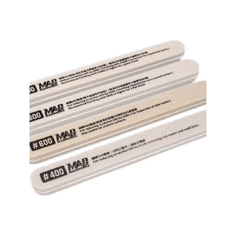 Sponge Sanding Sticks 4pcs Model Polishing Rods for Modeler