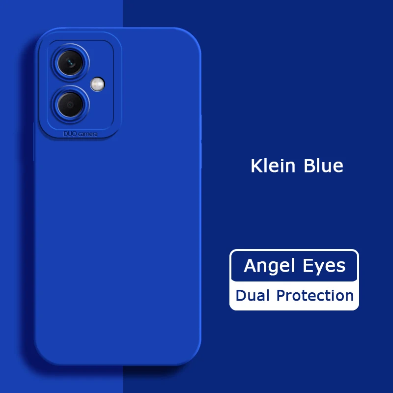 Angel Eyes Liquid Silicone Shockproof Phone Case