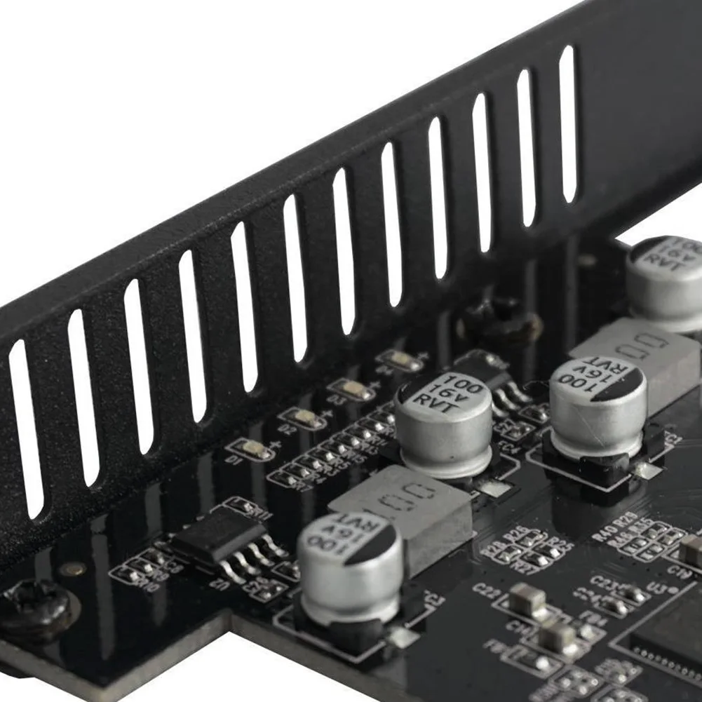 M.2 NVME Expansion Card M Key PCIE 3.0 X16 Adapter Board 4 Slot HDD Adapter Controller Supports Raid with Heatsink hard drive adapter ssd adapter