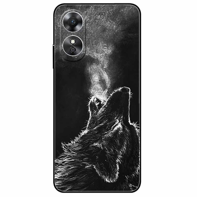 Carcasa Trasera para Oppo A98 5G - Negro (De Desmontaje