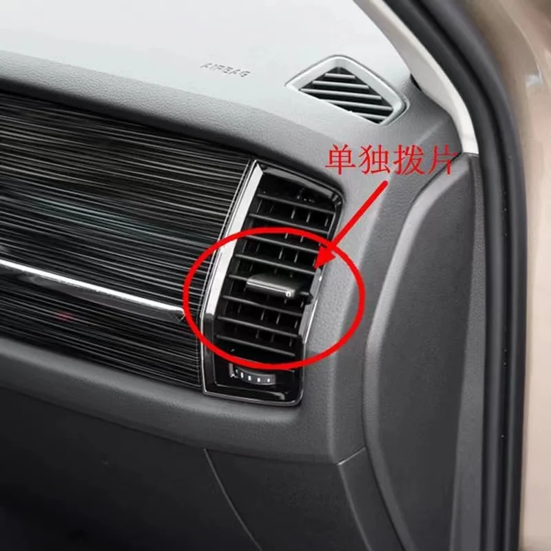 56G819701A 56G819702A 56G820951A 56G820952A For Skoda KODIAQ Car Instrument Panel Air Conditioning Outlet Vent Tab Clip car air conditioning outlet clip