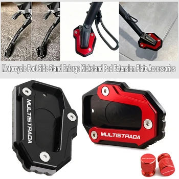 Nuovo Poggiapiede Laterale con Estensione per Ducati Multistrada 950 1100 1200 1200S/GT 1260 S V4S V4 V2 V2S
