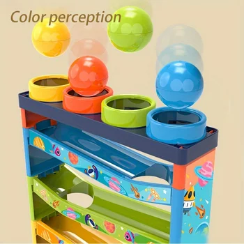 Montessori Rolling Ball Track 1