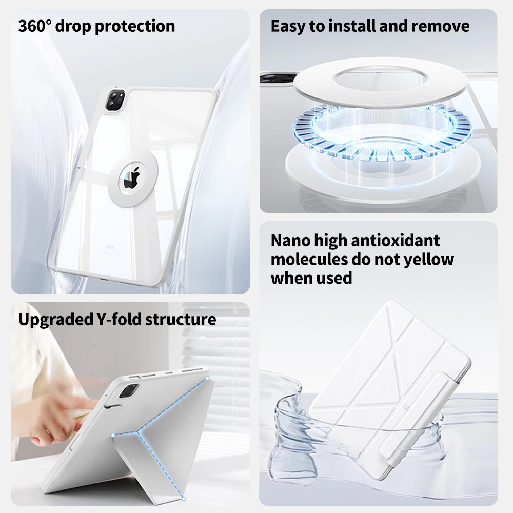 Universal Magnetic iPad Case - Versatile and Protective Tablet Cover