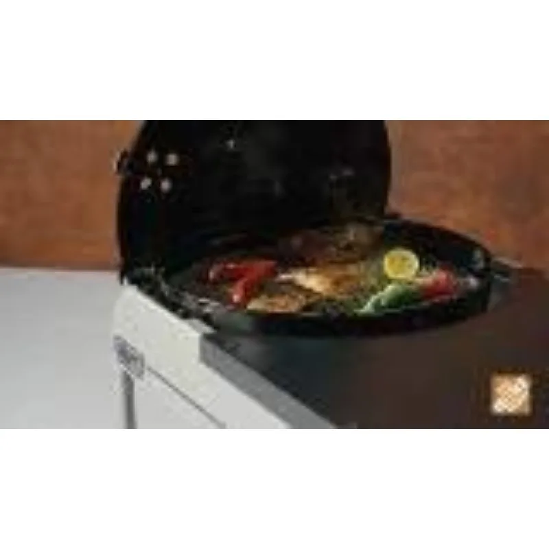Weber Performer Deluxe Charcoal Grill, 22-Inch, Touch-N-Go Gas Ignition System, Copper 3