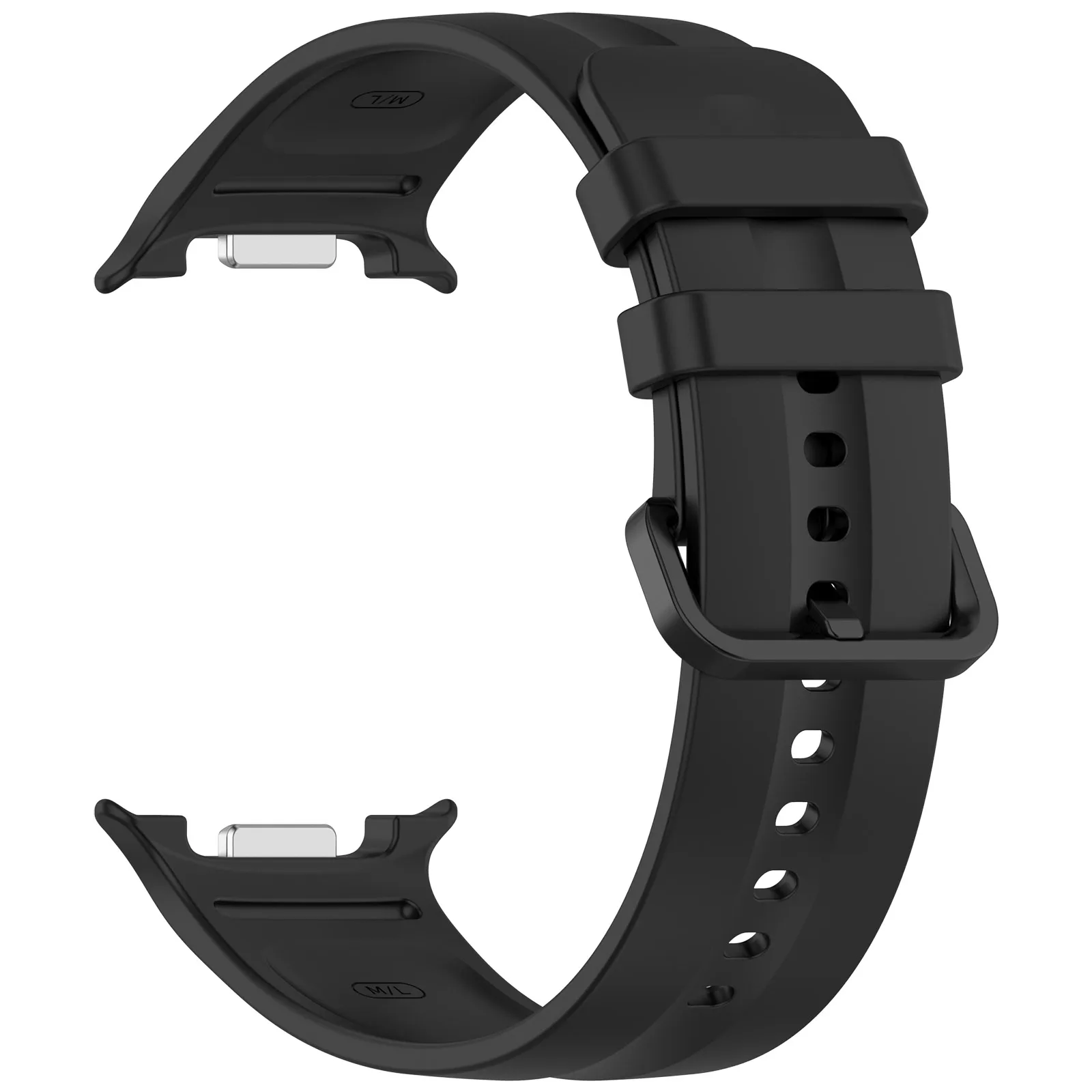 Silicone Replacement Watch Band - Adjustable Sports Strap