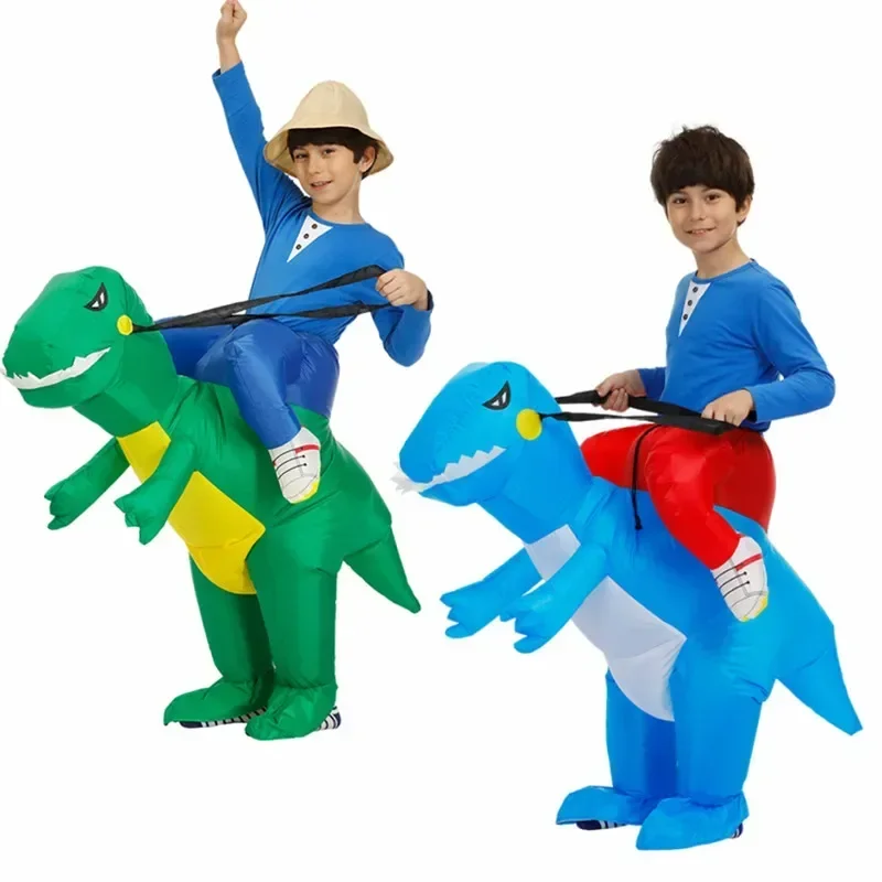 Inflatable Dinosaur Costume For Toddlers Kids Girl Adults Holiday Party Cosplay Costumes Animal Costume Funny Dinosaurs Cosplay Costume,Inflatable Dinosaur Costume