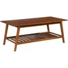 Mid Century Walnut Melissa Coffee Table Lounge Center Table Salon Living Room Furniture Dining Room Sets Round Coffee Tables 5
