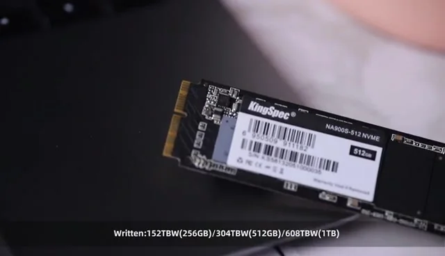 SSD KingSpec 256G 512G 1 ТБ M2 PCIe NVME для Macbook Mac Pro