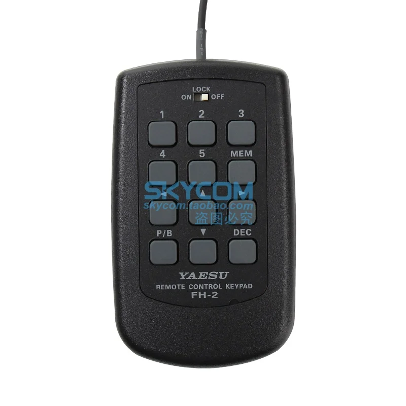 Yaesu-controle Remoto Teclado Rádio Shortwave Acessórios Fh2