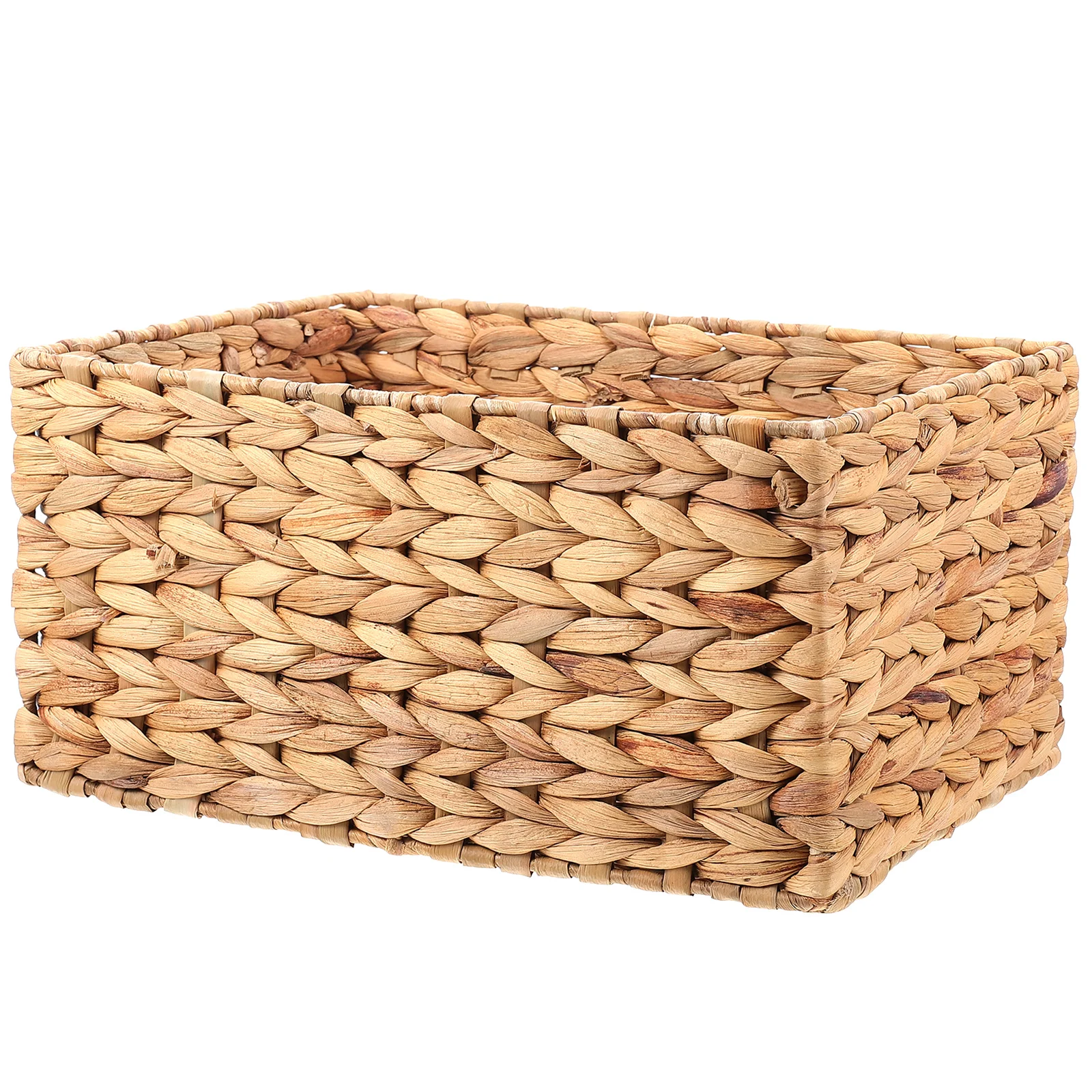 

Storage Bins Basket Wicker Hyacinth for Shelves Woven Rattan Baskets Decorative Child