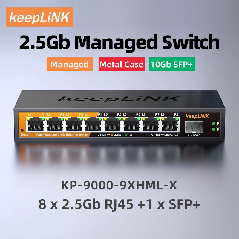 2 5gb managed switch with 8 port 2 5gb ethernet 1 port 10g sfp 2 5gb jpg