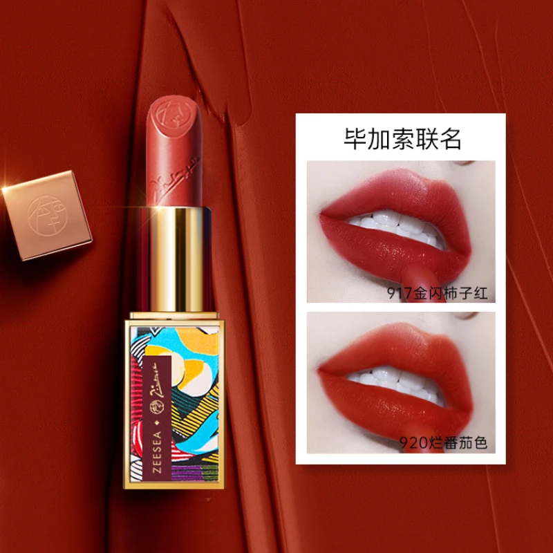 

Помада Пикассо бархатная матовая отделка нишевый флагманский магазин известный бренд аутентичная Женская Студенческая дешевая