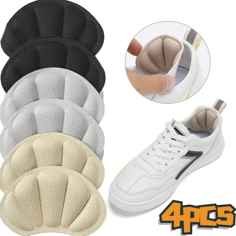 1/2Pair Heel Stickers Insoles Patch Anti-Pain Cushion Pads Heel Care Protector Sports Sneaker Shoes Adhesive Back Sticker