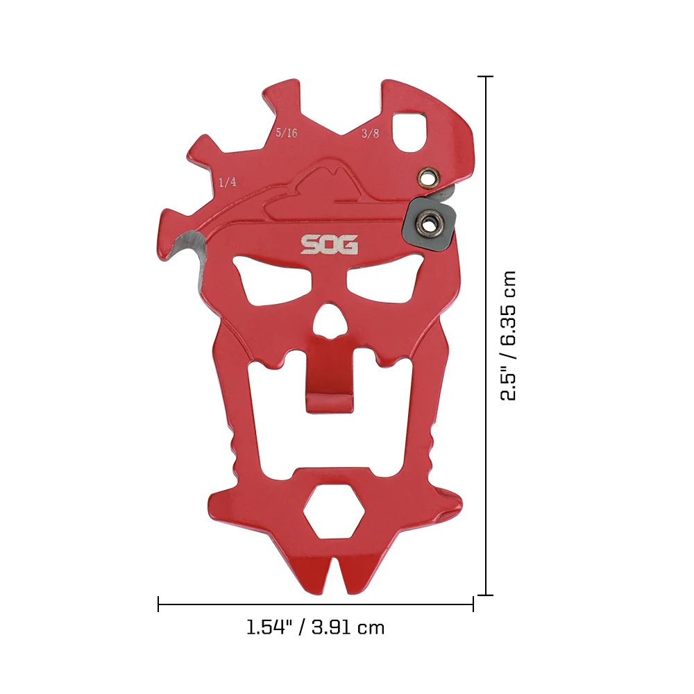 SOG MacV Mini Multi-Tool Keychain for Outdoor Camping and Survival