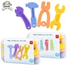 Baby Teether Educational Silicone Toy Newborn 0 12 Month Babies Care Rattle Teether for Kids Exercise Teeth Cartoon Style Toys 1