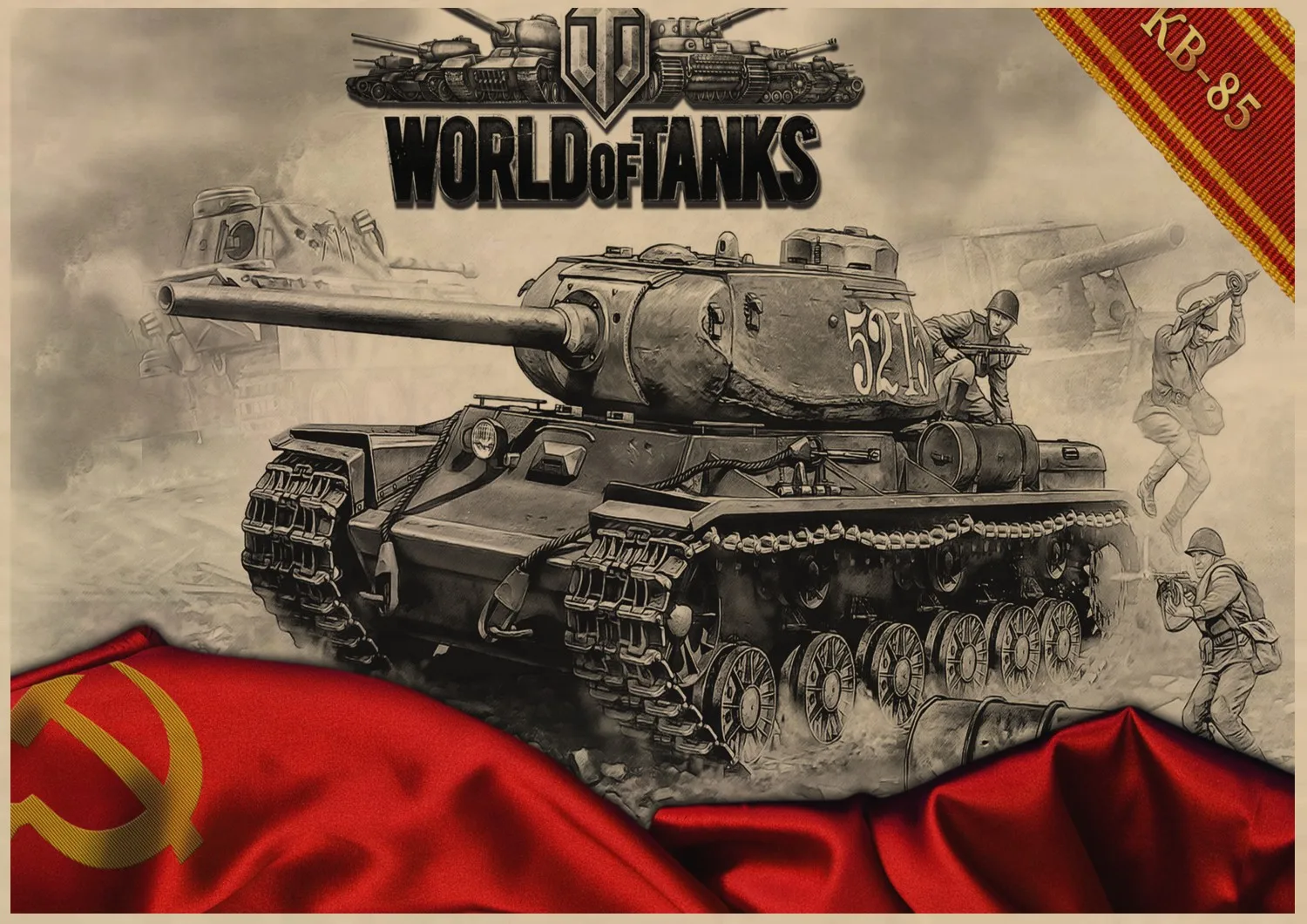 World of Tanks WOT B Gather Tank War Game Bar Cafe Living Room Dining Room Decor Paintings Wall Stickers Wall Decorations A1