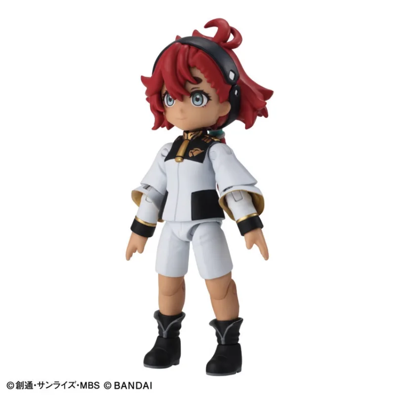 Фото Фигурка аниме Bandai Gashapon, оригинальная аниме экшн-фигурка для мальчиков, игрушка для мобильного телефона, Gundam Suletta Mercury MIORINE REMBRAN №4