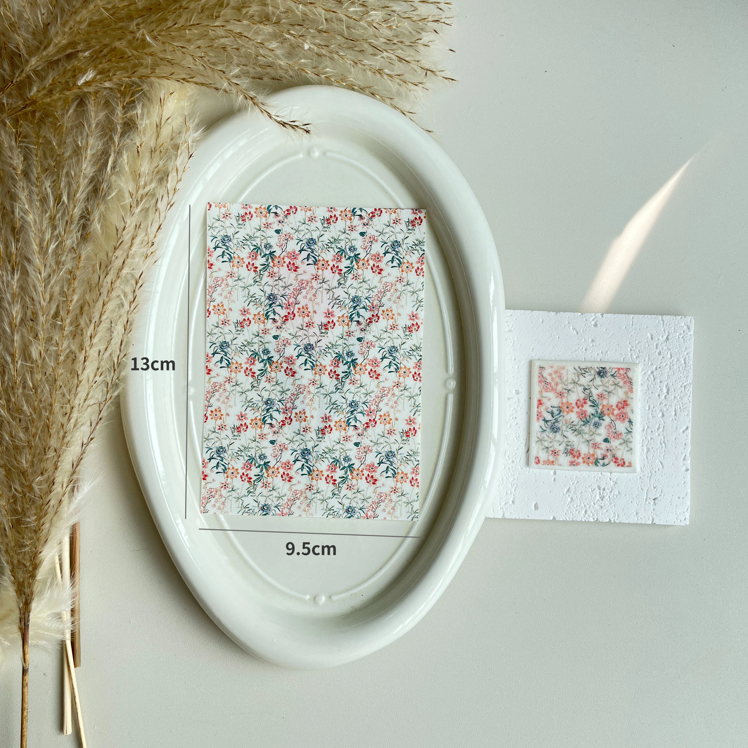 Polymer Clay Watercolor Transfer Paper Engraving Printing Modeling Decorative Paper Handmade Ceramic Craft Pottery Making Tools