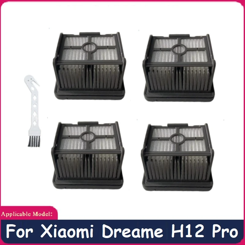 

Сменный фильтр Hepa для пылесоса Xiaomi Dreame H12 Pro, запасные части для влажной и сухой уборки, аксессуары