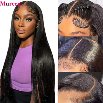 250% Density Straight Hair 13x6 HD Lace Frontal Wig 100% Human Hair 13x4 Full Lace Front Wig For Women Human Hair Wigs 1