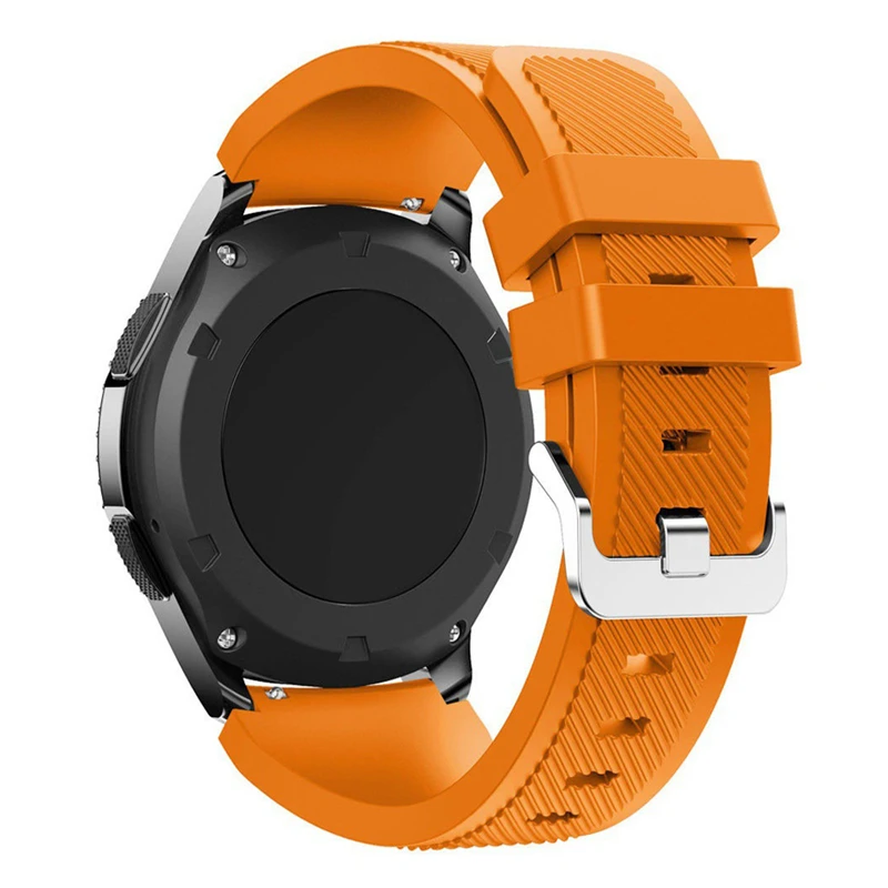Silicone Sport Watch Band - 22mm Premium Strap Bracelet