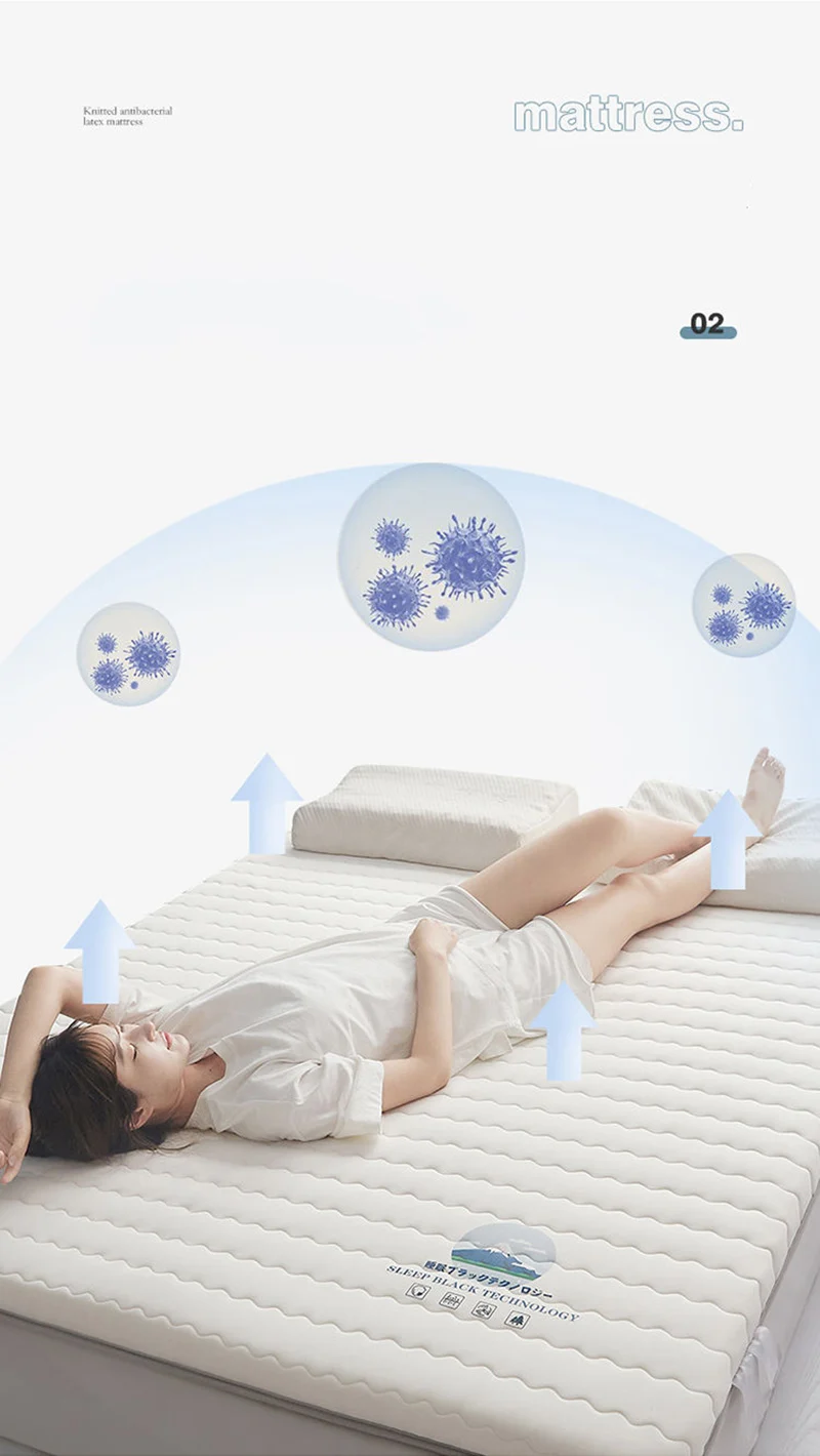 Description Picture 6 of item5CM Soybean Fiber Mattress Soft Cushion Comfortable Foam Mattresses Folding Floor Sleeping Mat Moisture-proof Nap Thicken Mats