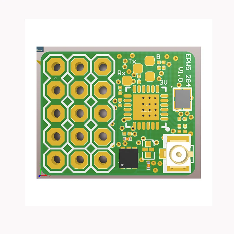 HappyModel ExpressLRS ELRS EPW5 2,4 GHz EPW6 2,4 GHz PWM CRSF 6CH Mini Empfänger 18,5 X16mm für ES900TX RC Flugzeug fest-flügel Eders – Detail 9