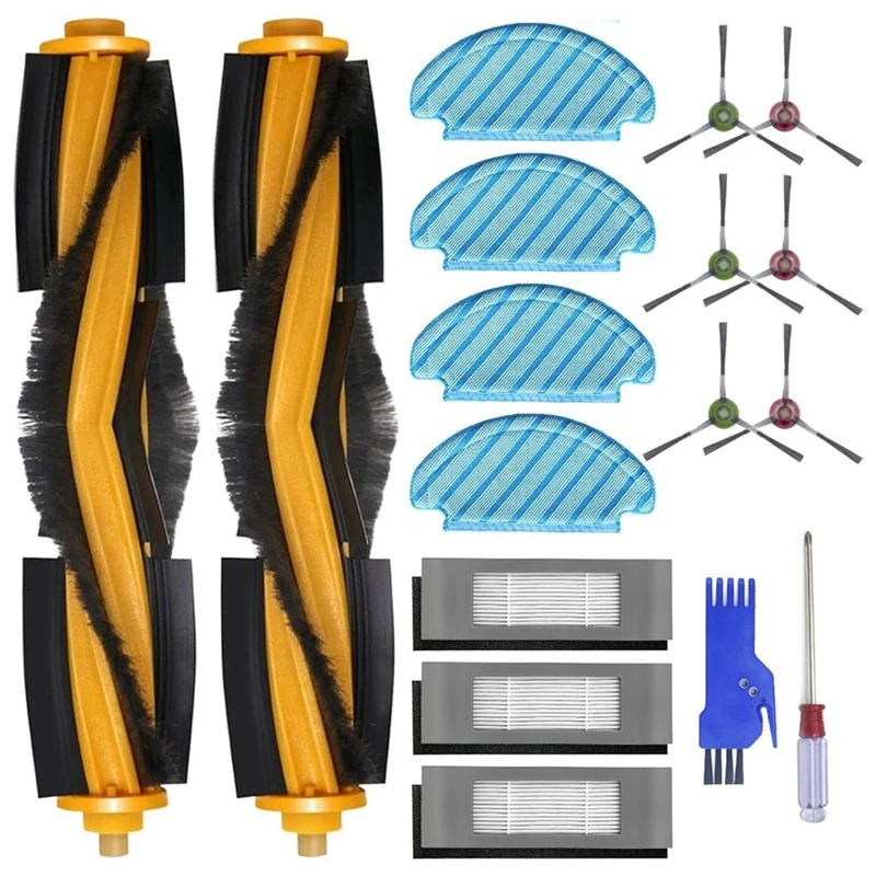 

Для Ecovacs Deebot T8, T8 +, T8 AIVI, T8MAX, N8, N8 +, N8 Pro, N8 Pro +, T9, T9 + 950 920 швабры фильтра основной боковой щетки