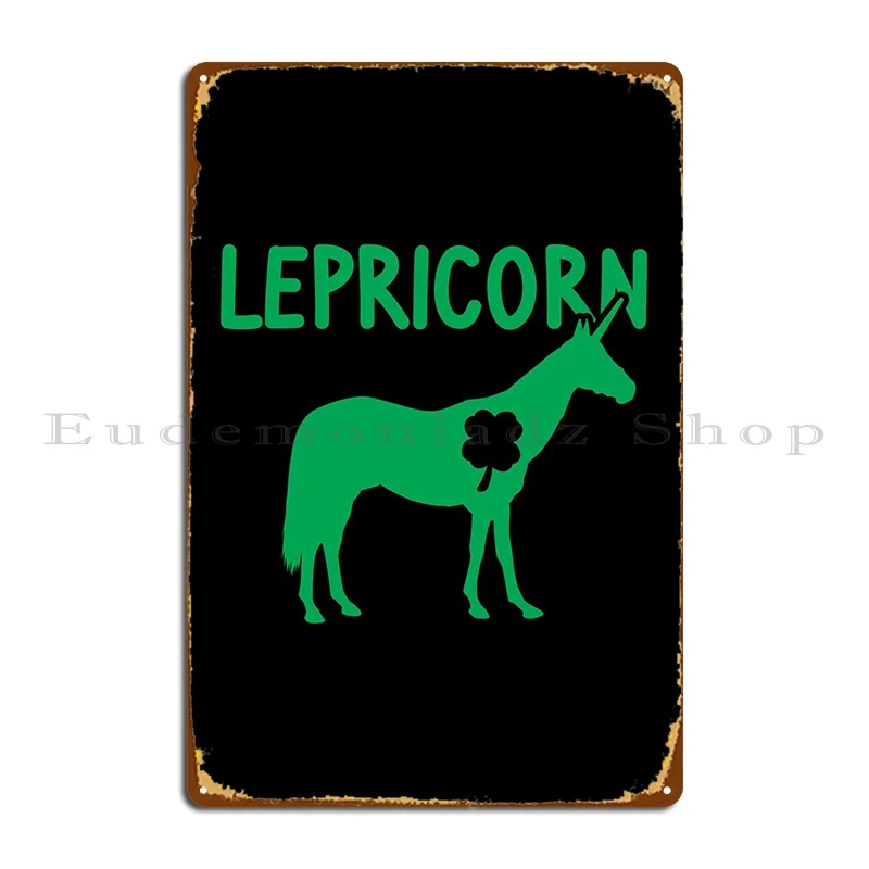 

Lepricorn Единорог металлический знак паб Фреска клуб создавать дизайн Жестяная Табличка на гараж постер
