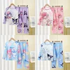 Miniso Winter Autumn Children's Pajamas Set 2024 Cute Anime Cartoon Kids Pijama Boy Girl Sleepwear Long-Sleeved Pants Loungewear 1
