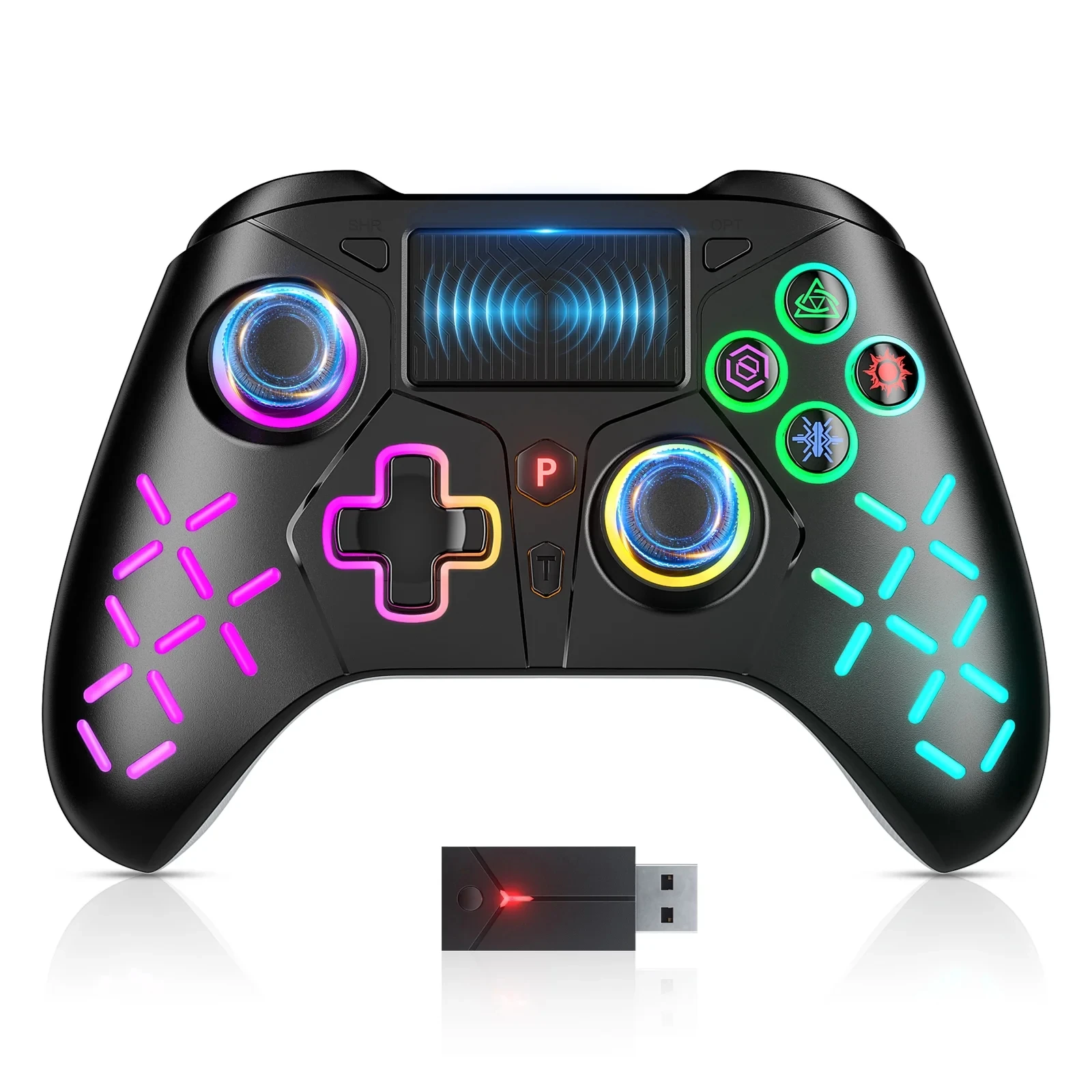 Bonadget Wireless Controller for PS5/PS4/Slim/Pro/and Windows 