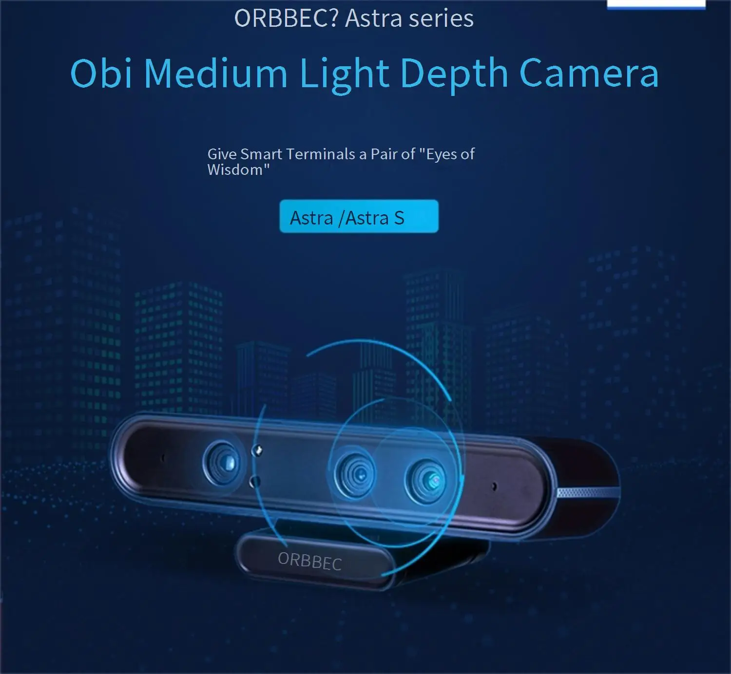 ORBBEC Astra /Astra S 3D structured light depth camera
