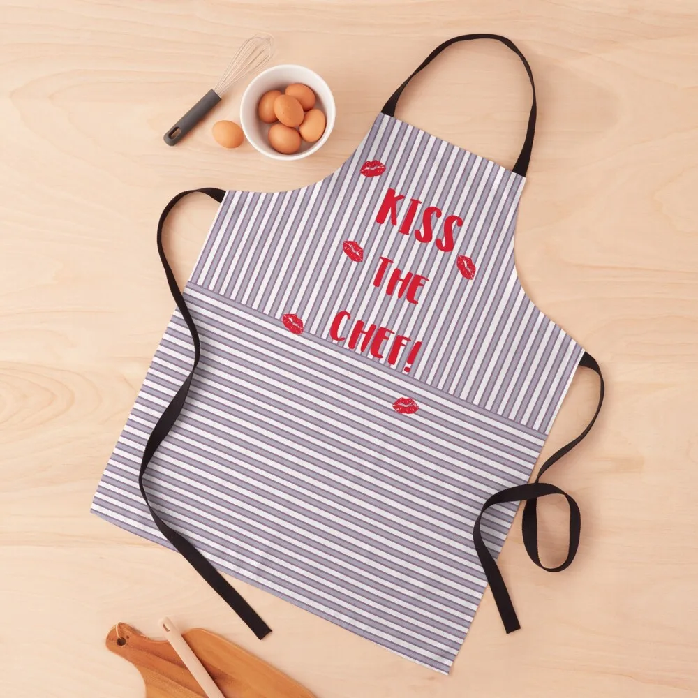 

Kiss the Chef' Apron Cooking Women Kitchen'S Woman Kitchens Apron