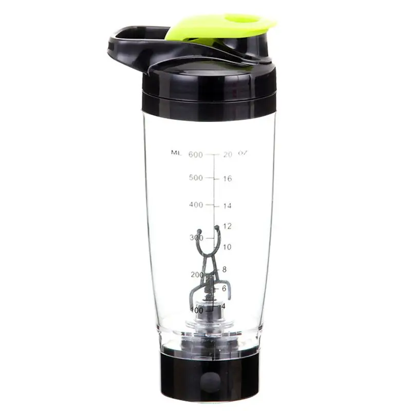 

600ML Shaker Bottle Protein Powder Water Bottle Gym Training Electric Automation Oatmeal Cup Milk Bottle Portable Mixing Cup