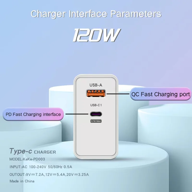 รูปสินค้า ชาร์จเร็ว 120W สำหรับมือถือ Xiaomi