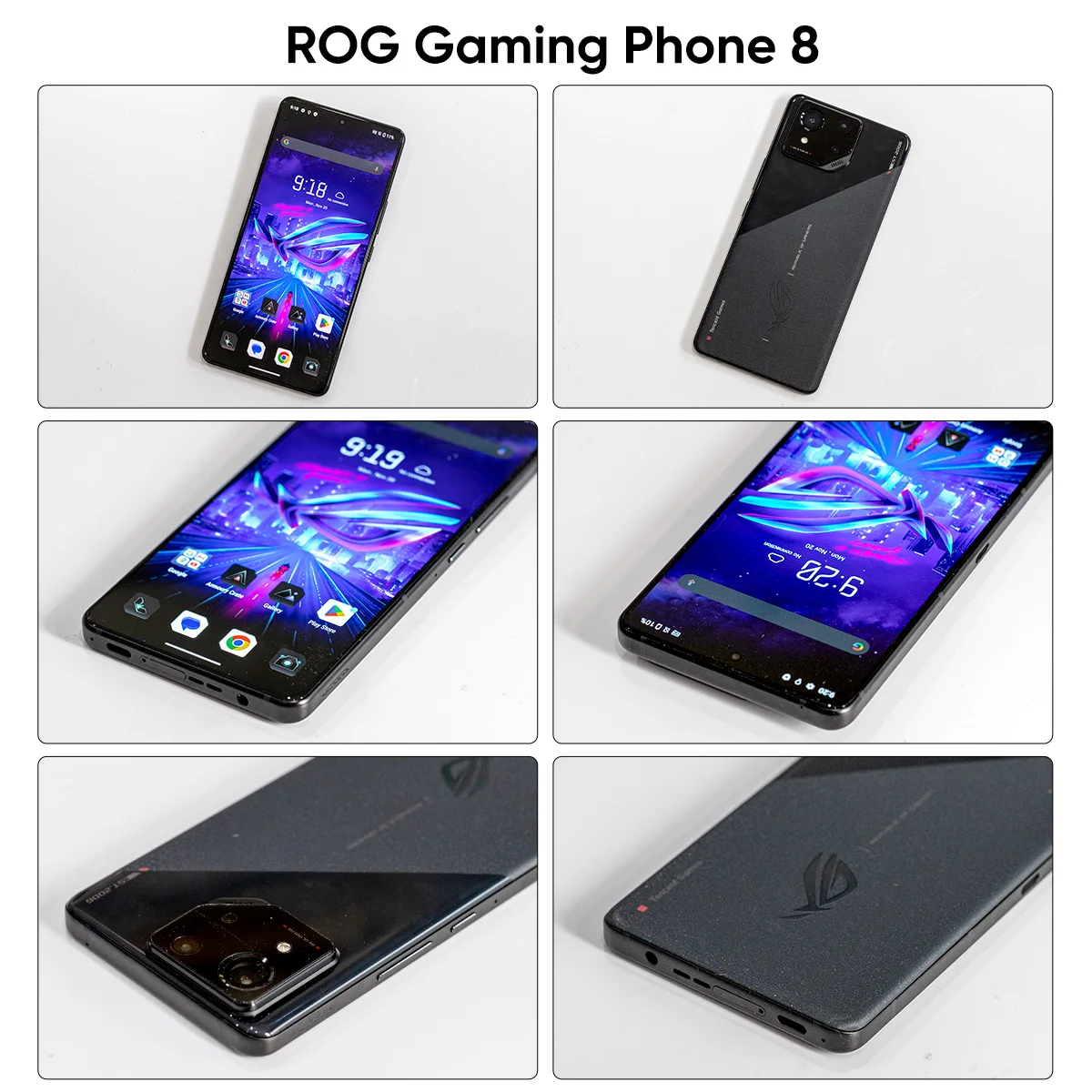 ROG Phone 8 & 8 Pro 5G Gaming Phone Snapdragon 8 Gen 3 6.78
