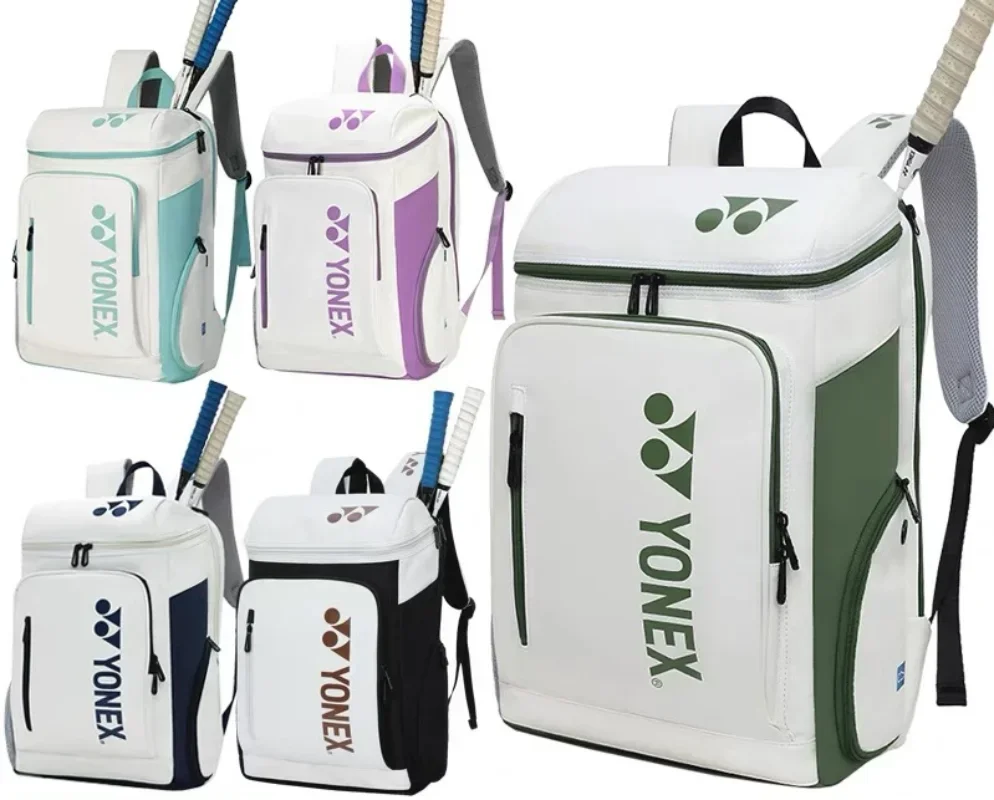 YONEX Professional Badminton Tennis Sports Bag 2-3 Pieces Large-capacity Racket with Shoe Bag Unisex High-quality Racket Bag 3