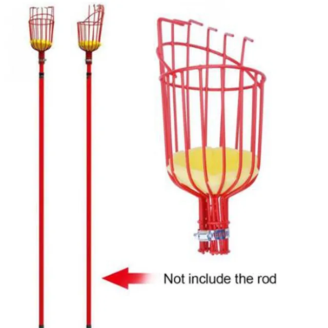 Deep Basket Fruit Picker Head Convenient Fruit Picker Catcher Apple Peach Picking Farm Garden Picking Device Garden tools 3