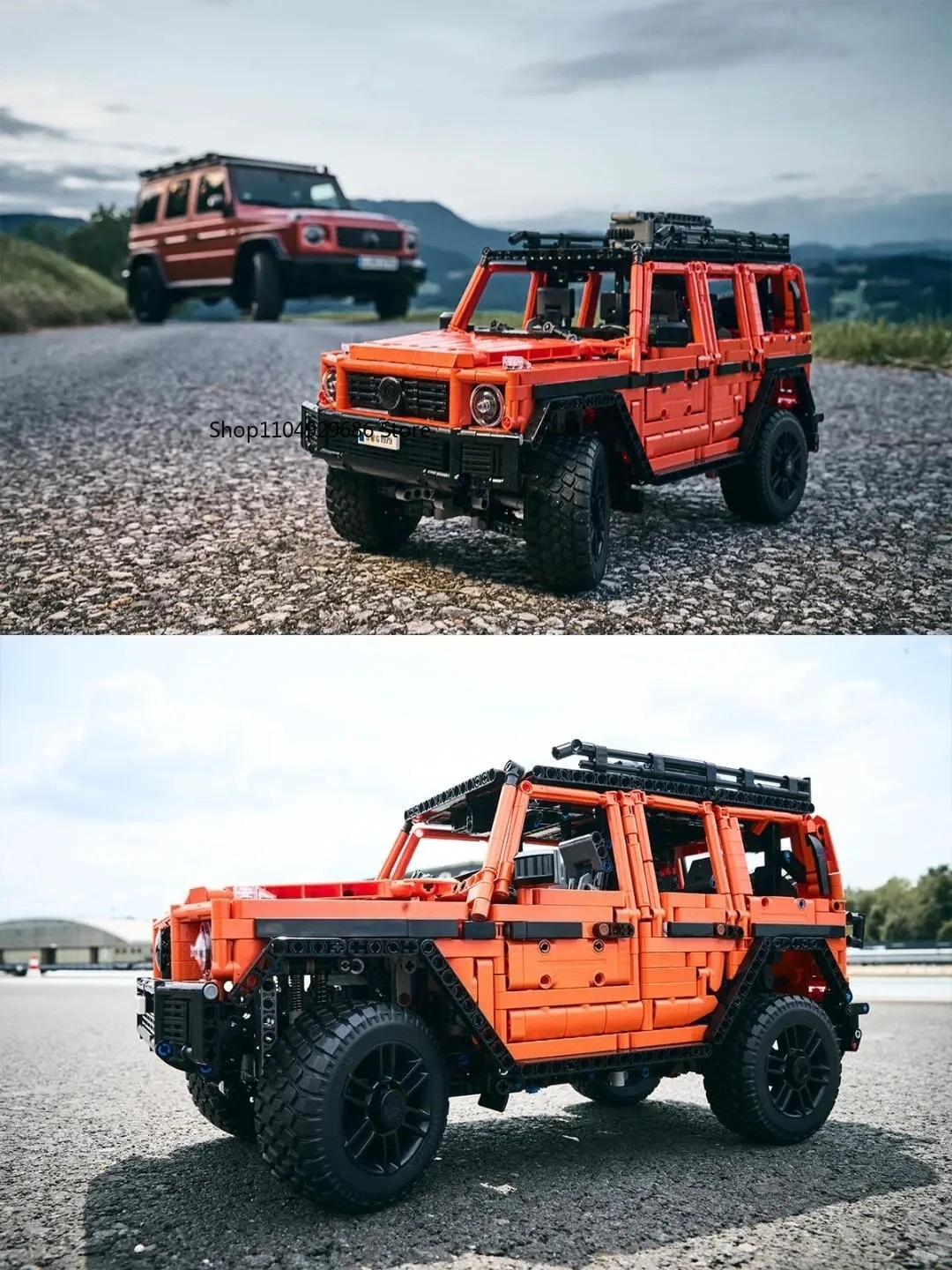 2891PCS 테크니컬 G500 뉴 라인 오프로드 차량 모델 42117 블록 장난감 어린이 소년 축제 파티 선물